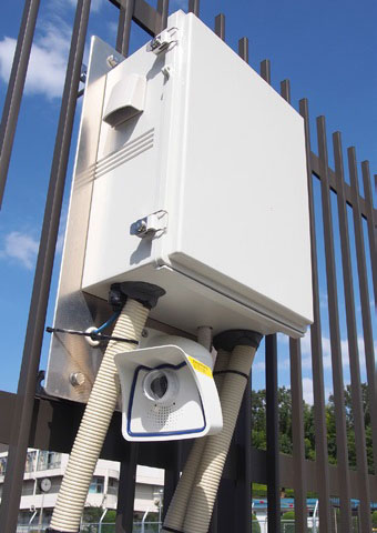 千里浄水池更新工事(新2号池)設置MOBOTIX