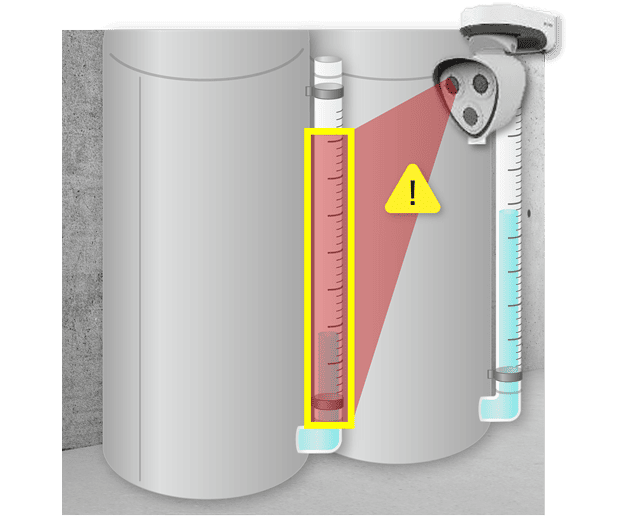 タンク水位の異常を検知