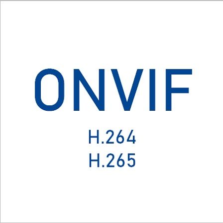 H.264、H.265、ONVIF