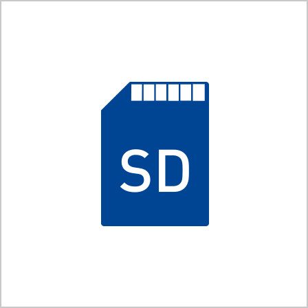 内蔵microSDカード