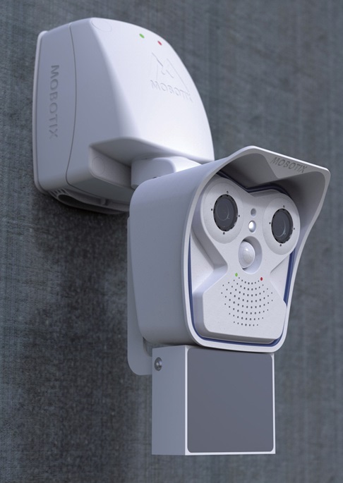 赤外線投光器MxIRLight接続イメージ